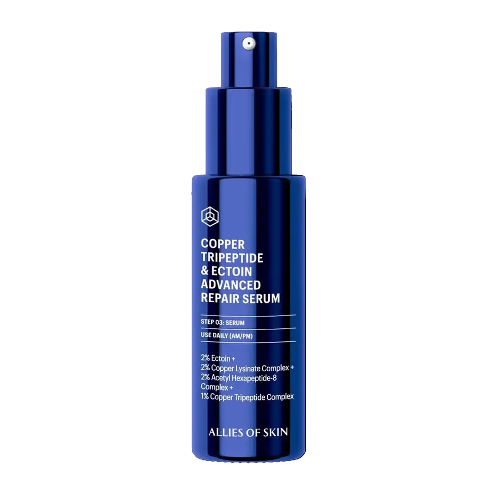 Allies of Skin Copper Tripeptide & Ectoin Advanced Repair Serum 30 ml - Відновлююча сироватка